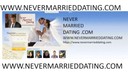 never married dating .com logo